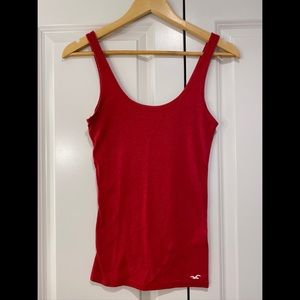 Red Hollister Tank Top